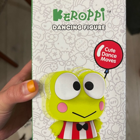 Keroppi by Sanrio and Friends Dancing Figure NEW - Picture 3 of 4